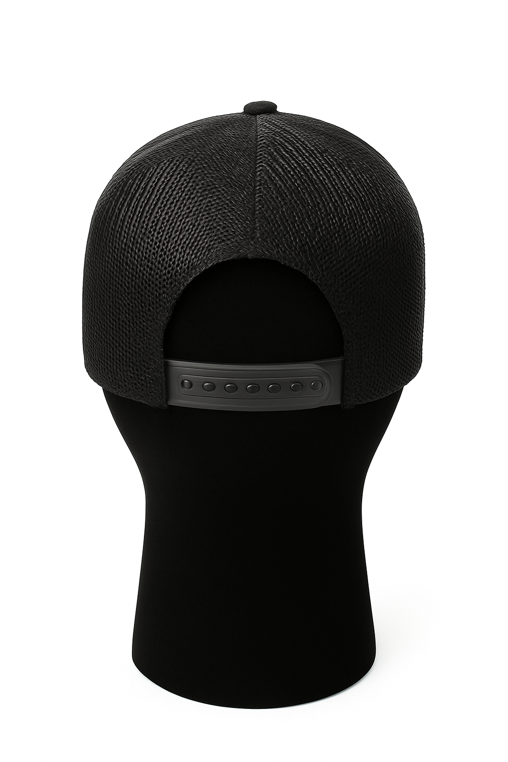 ALL Black Cap with White Letters