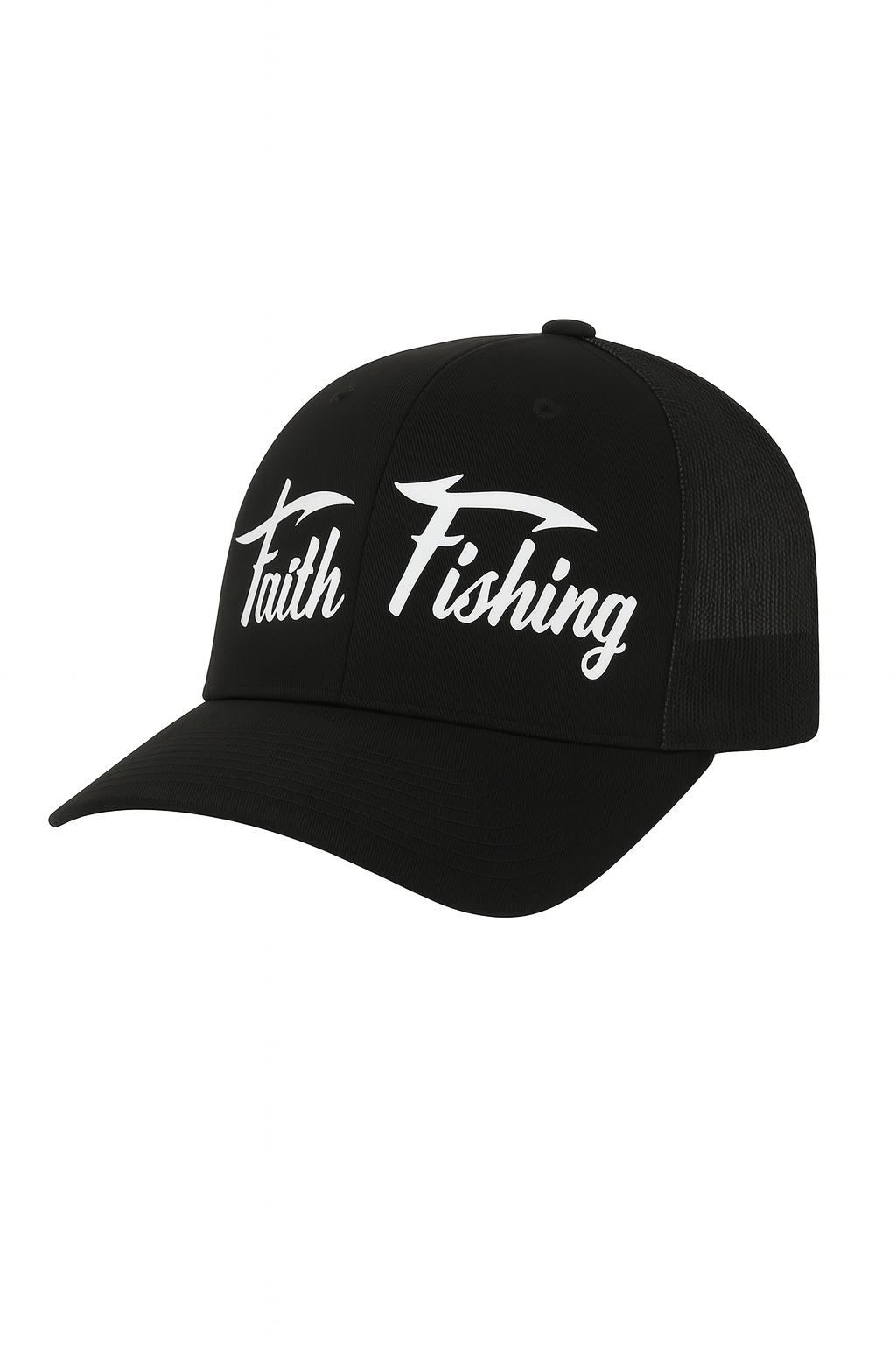 SnapBack Faith Fishing Trucker Hat —  Everyday Comfort