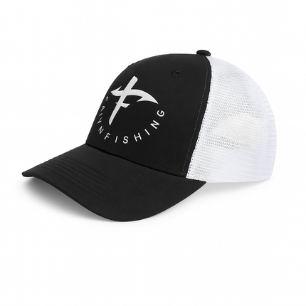 SnapBack Faith Fishing Trucker Hat — Fishing Circle Design, Everyday Comfort
