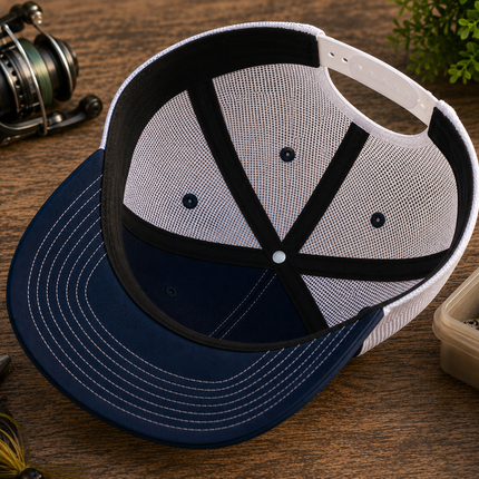 Faith Fishing Midnight Tide Snapback Hat