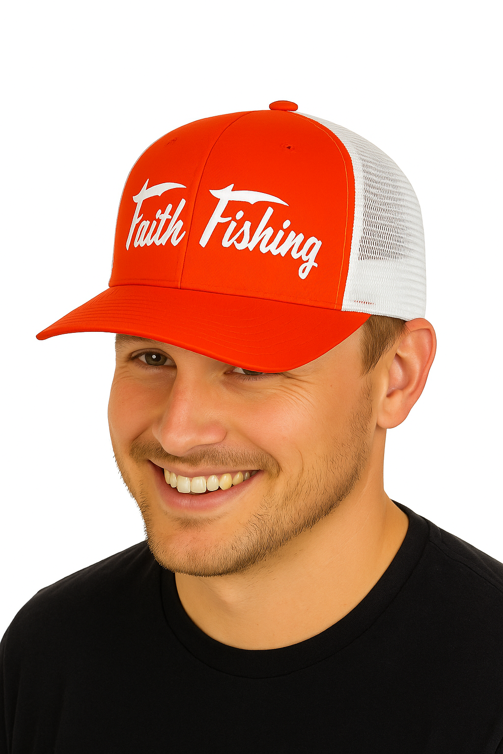 Red and White Trucker Hat