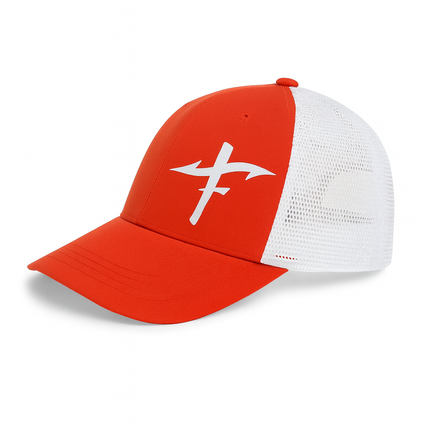 SnapBack Faith Fishing Trucker Hat — Fishing Cross Design, Everyday Comfort