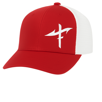 SnapBack Faith Fishing Trucker Hat — Fishing Cross Design, Everyday Comfort