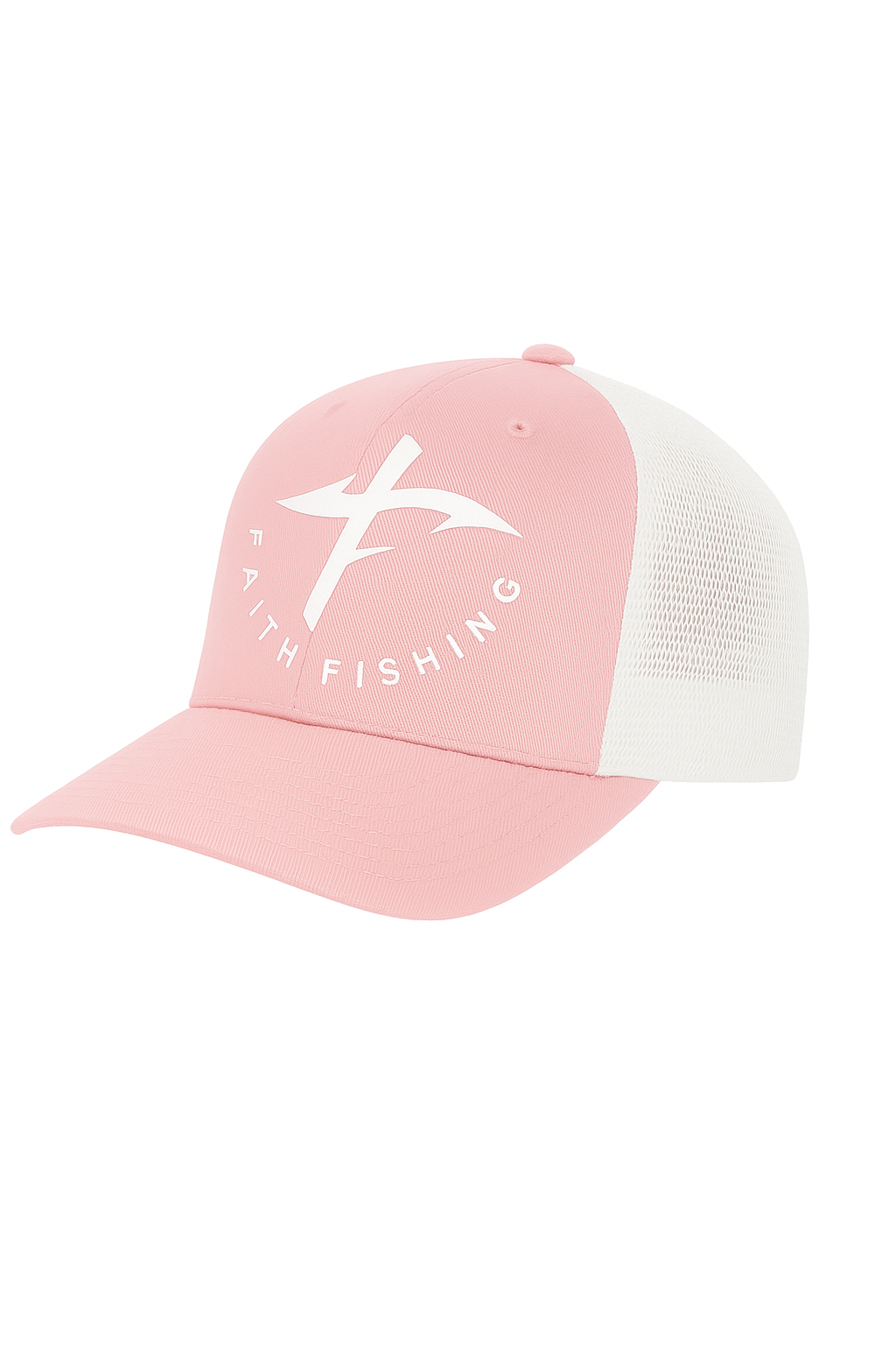 SnapBack Faith Fishing Trucker Hat — Fishing Circle Design, Everyday Comfort