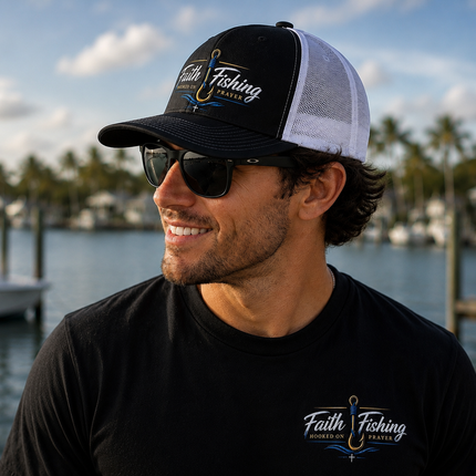 “Redfish Tail Coast” Premium Trucker Hat | Snapback Hat