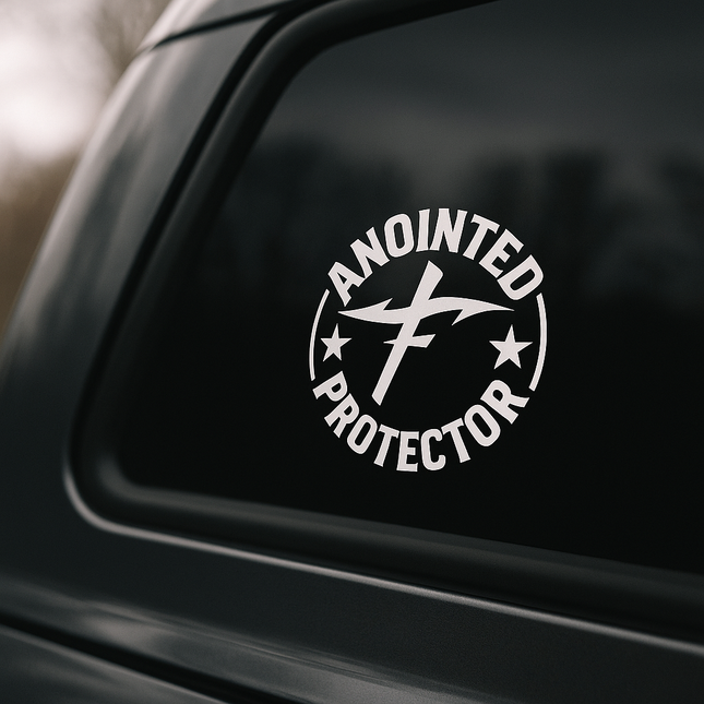 Anointed Protector Decal