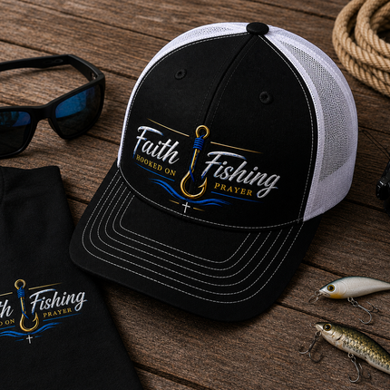 “Redfish Tail Coast” Premium Trucker Hat | Snapback Hat
