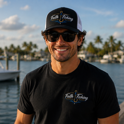 “Redfish Tail Coast” Premium Trucker Hat | Snapback Hat