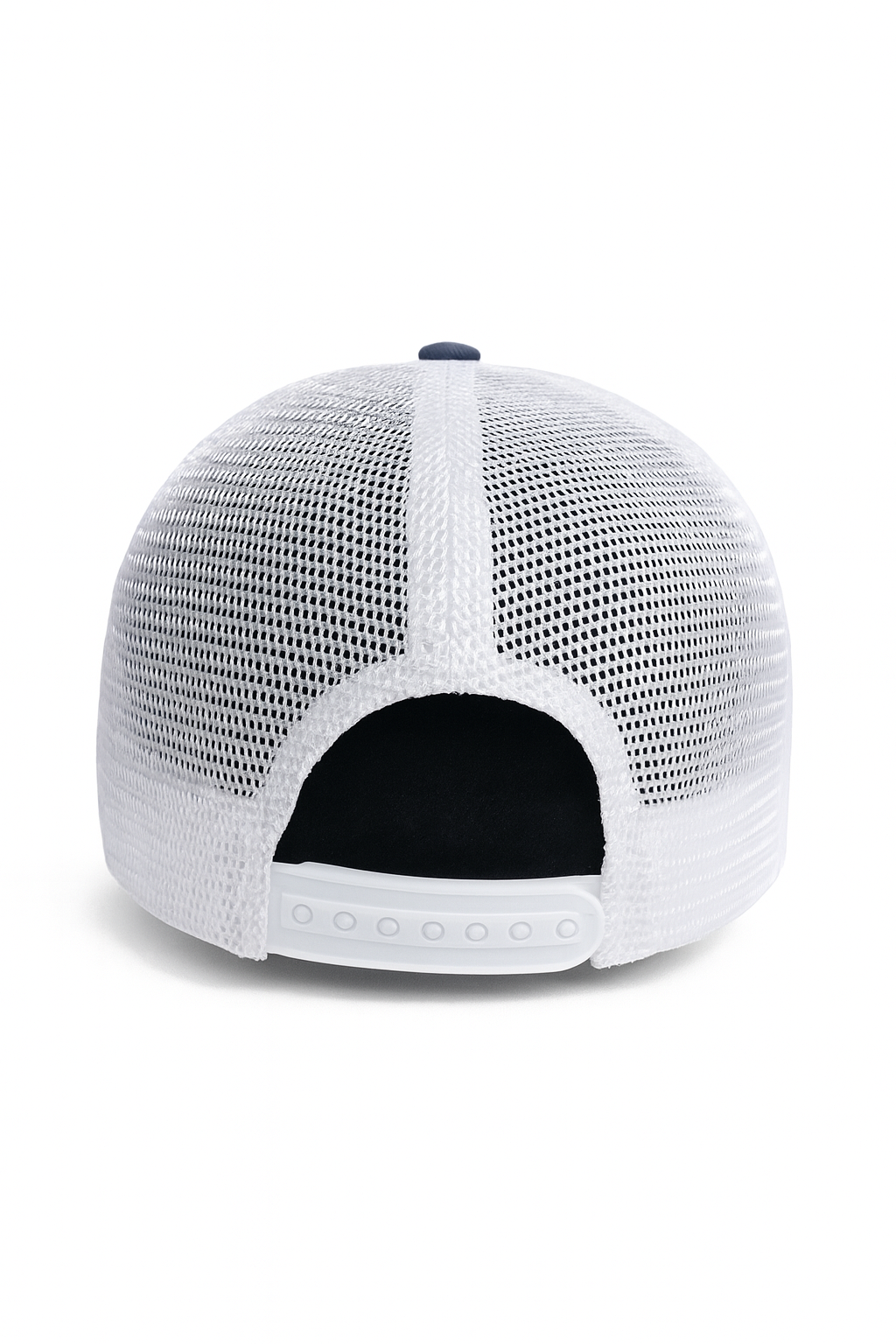Navy and White Trucker Cap - Cross