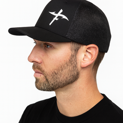 SnapBack Faith Fishing Trucker Hat — Fishing Cross Design, Everyday Comfort