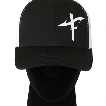 SnapBack Faith Fishing Trucker Hat — Fishing Cross Design, Everyday Comfort