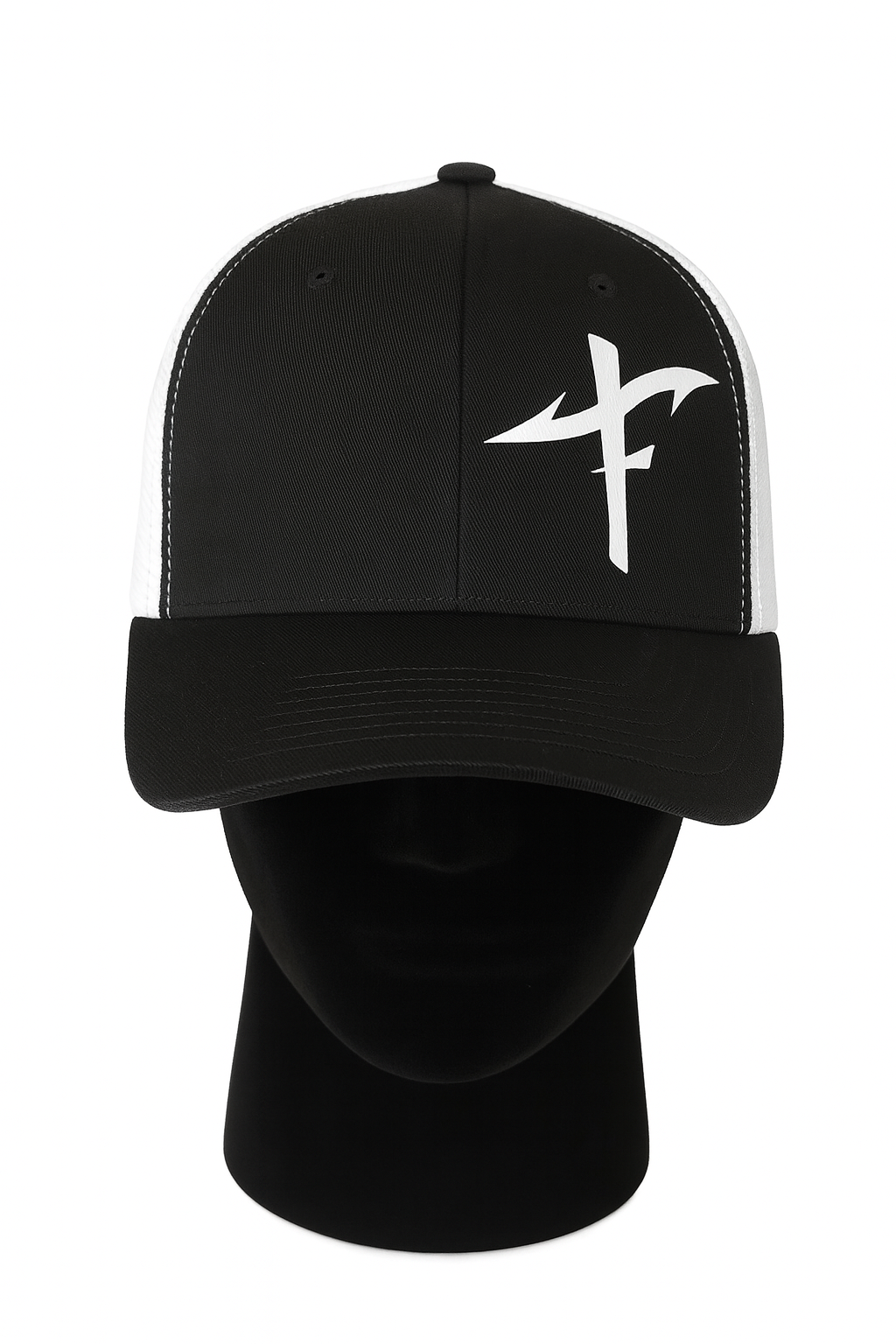 SnapBack Faith Fishing Trucker Hat — Fishing Cross Design, Everyday Comfort