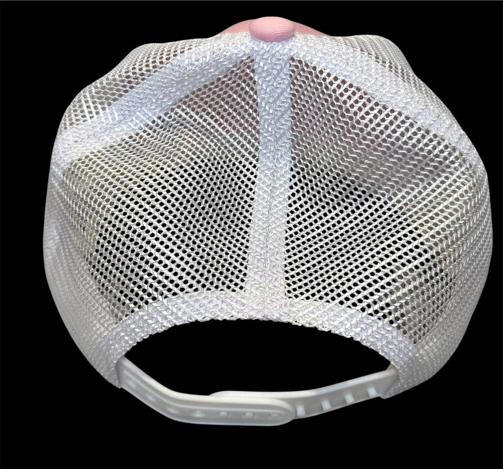 Pink and White Trucker Cap