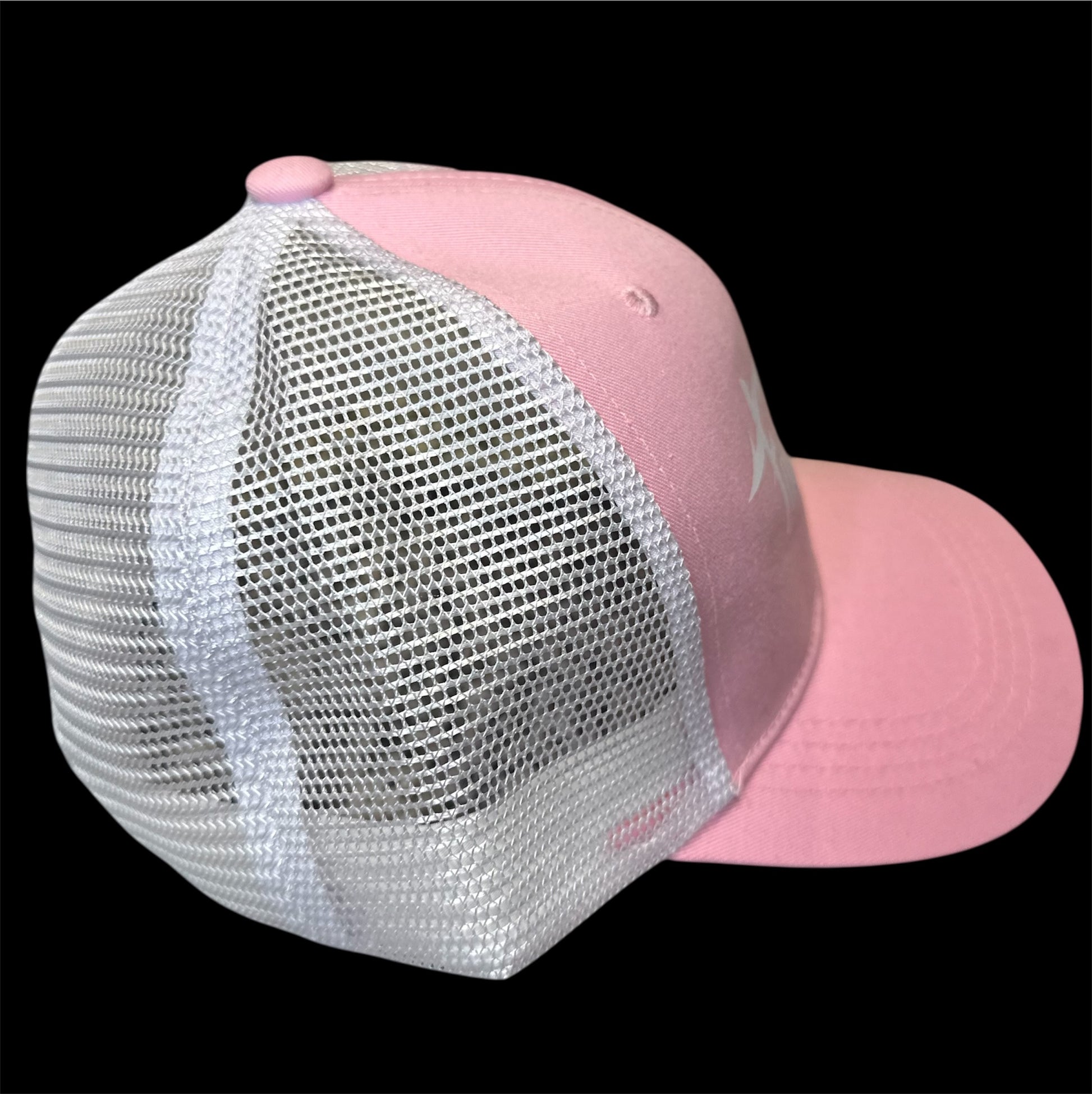 Pink and White Trucker Cap