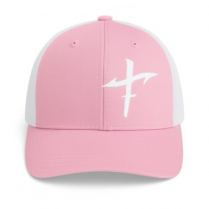 SnapBack Faith Fishing Trucker Hat — Fishing Cross Design, Everyday Comfort