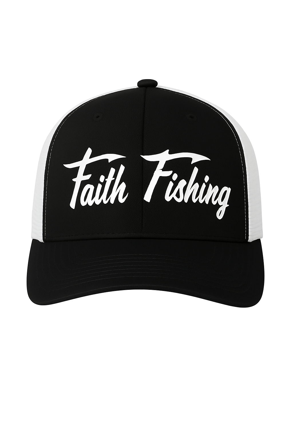 SnapBack Faith Fishing Trucker Hat —  Everyday Comfort