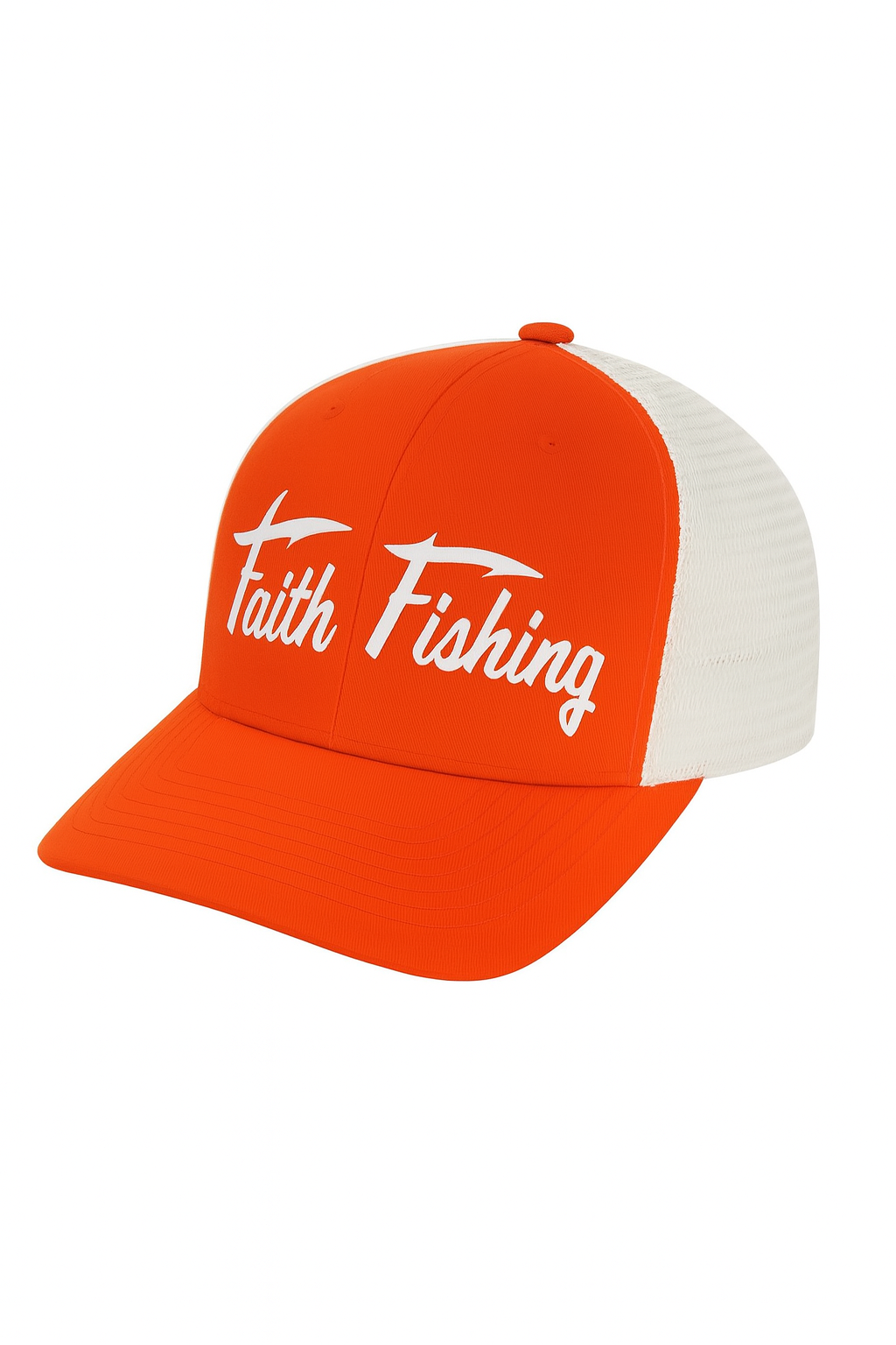 SnapBack Faith Fishing Trucker Hat —  Everyday Comfort