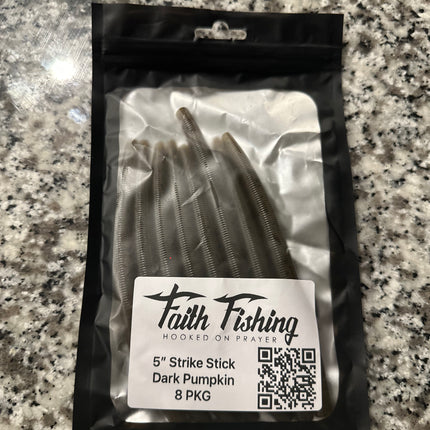 5” Dark Pumpkin Strike Stick– 8 Pack