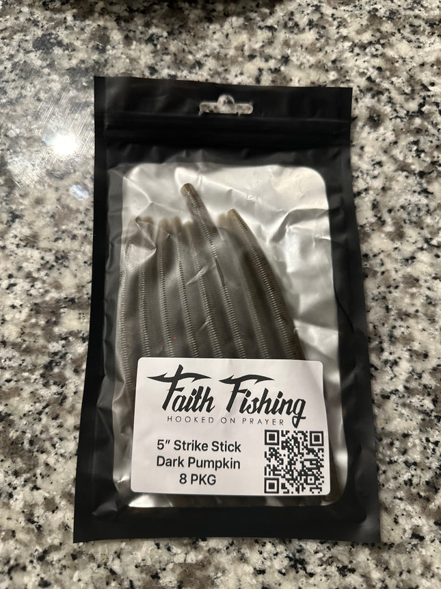 5” Dark Pumpkin Strike Stick– 8 Pack