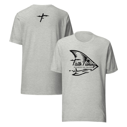 Faith Fishing® “Red Drum Tail” Unisex Tee – Multiple Colors Available