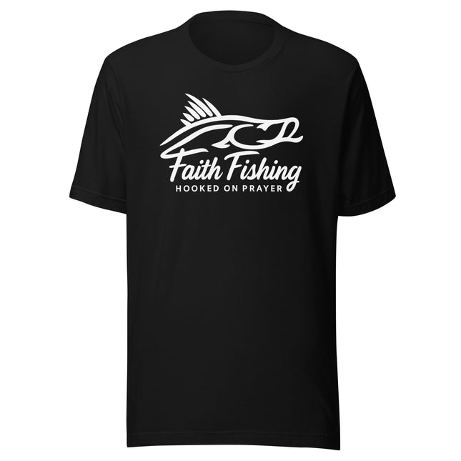 Faith Fishing “Hooked on Prayer” Unisex Tee – Snook