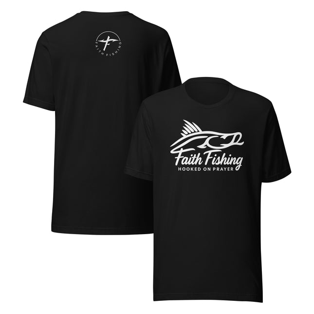 Faith Fishing “Hooked on Prayer” Unisex Tee – Snook