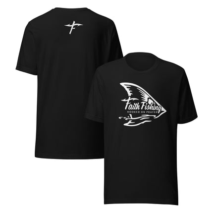 Faith Fishing® “Red Drum Tail” Unisex Tee – Multiple Colors Available