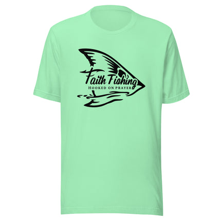 Faith Fishing® “Red Drum Tail” Unisex Tee – Multiple Colors Available