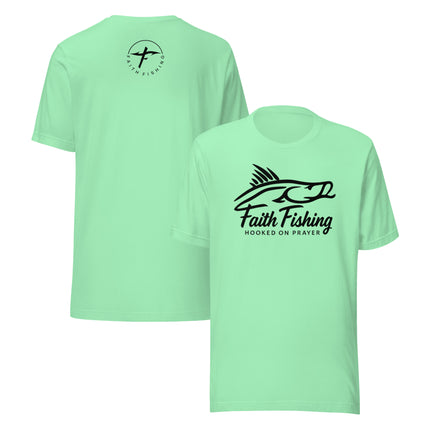 Faith Fishing “Hooked on Prayer” Unisex Tee – Snook