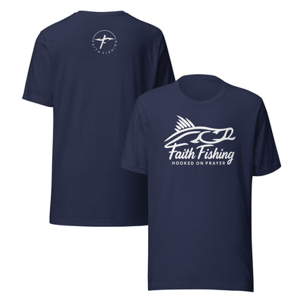Faith Fishing “Hooked on Prayer” Unisex Tee – Snook