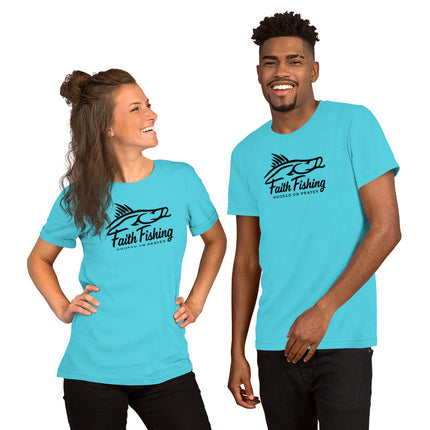 Faith Fishing “Hooked on Prayer” Unisex Tee – Snook