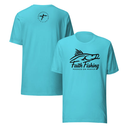 Faith Fishing “Hooked on Prayer” Unisex Tee – Snook