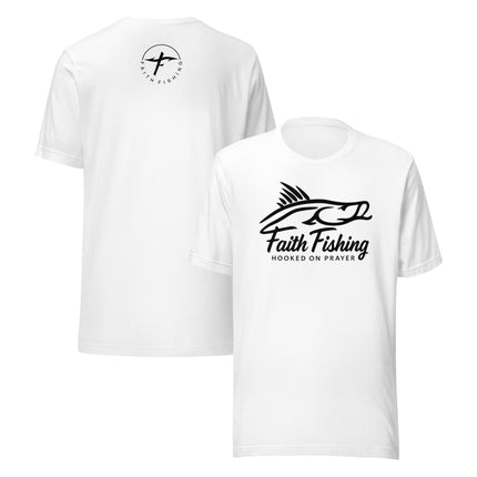 Faith Fishing “Hooked on Prayer” Unisex Tee – Snook