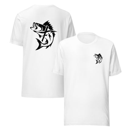 Faith Fishing® Cross Bass Unisex Tee – Multiple Colors Available