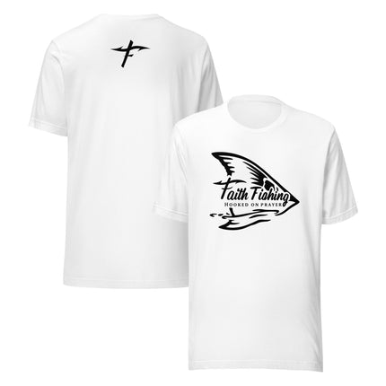 Faith Fishing® “Red Drum Tail” Unisex Tee – Multiple Colors Available